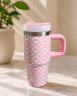 Premium Mini Insulated Travel Tumbler with Handle – Hot & Cold Stainless Steel Cup