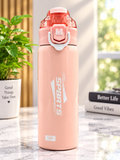 Stylish Reusable Drinking Water Bottle with Leakproof Lid for Work School Gym and Travel