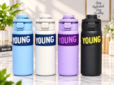 Premium Insulated Stainless Steel Water Bottle for Work School Travel & Everyday Hydration