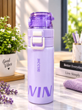 Durable Reusable Sports & Travel Water Bottle with Leakproof Design and Easy Carry Handle