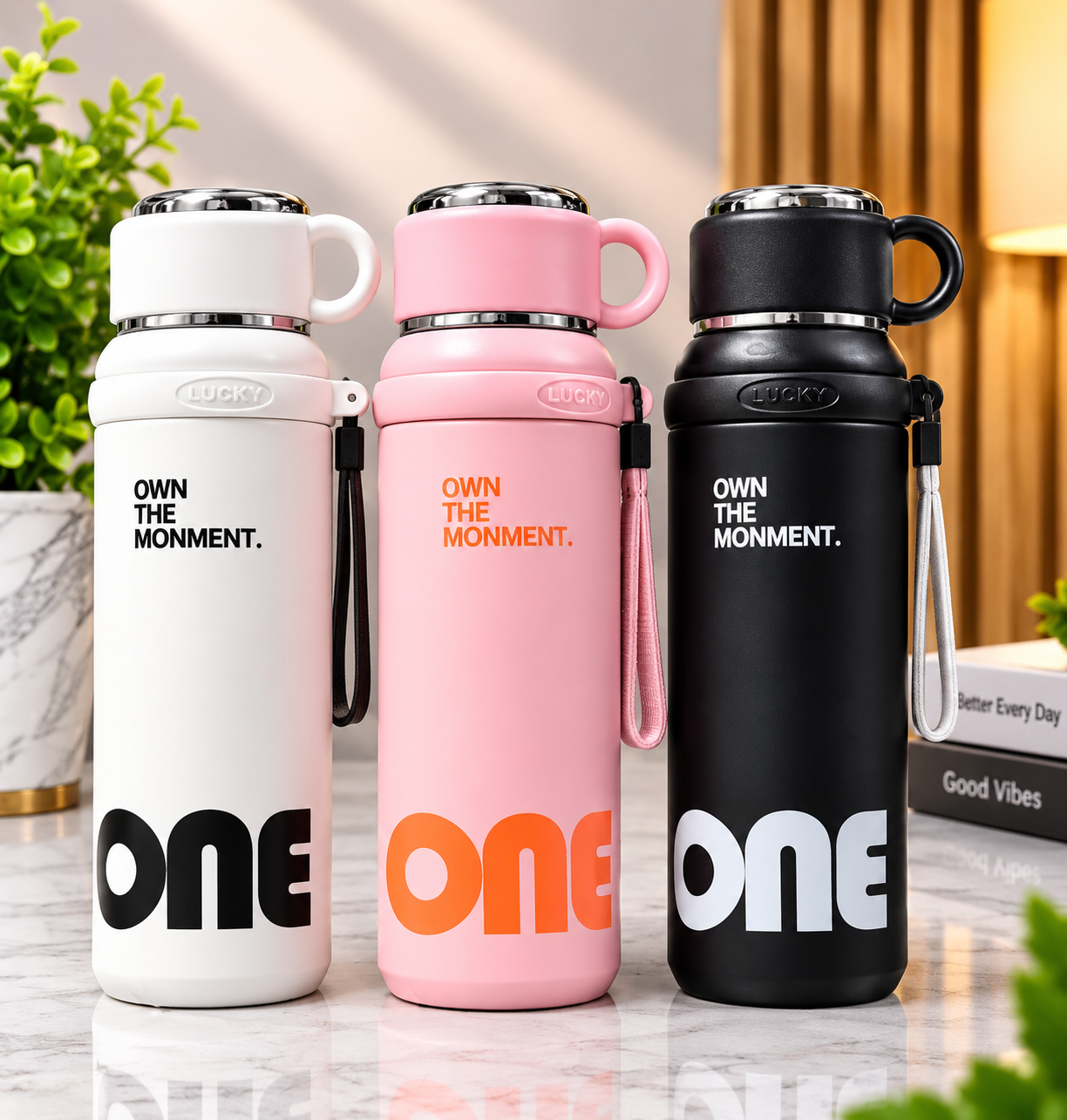 Leakproof Stainless Steel Water Bottle