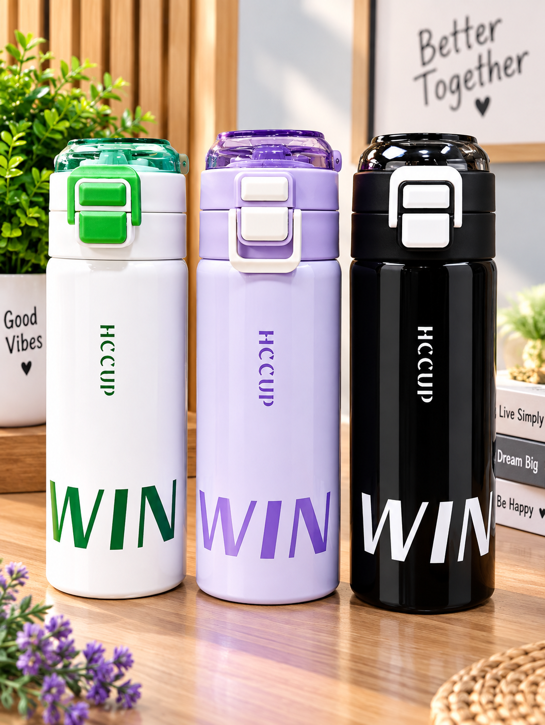 Reusable Stainless Steel Water Bottle