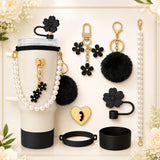 Premium Tumbler Charm & Accessory Kit – 7 PCS