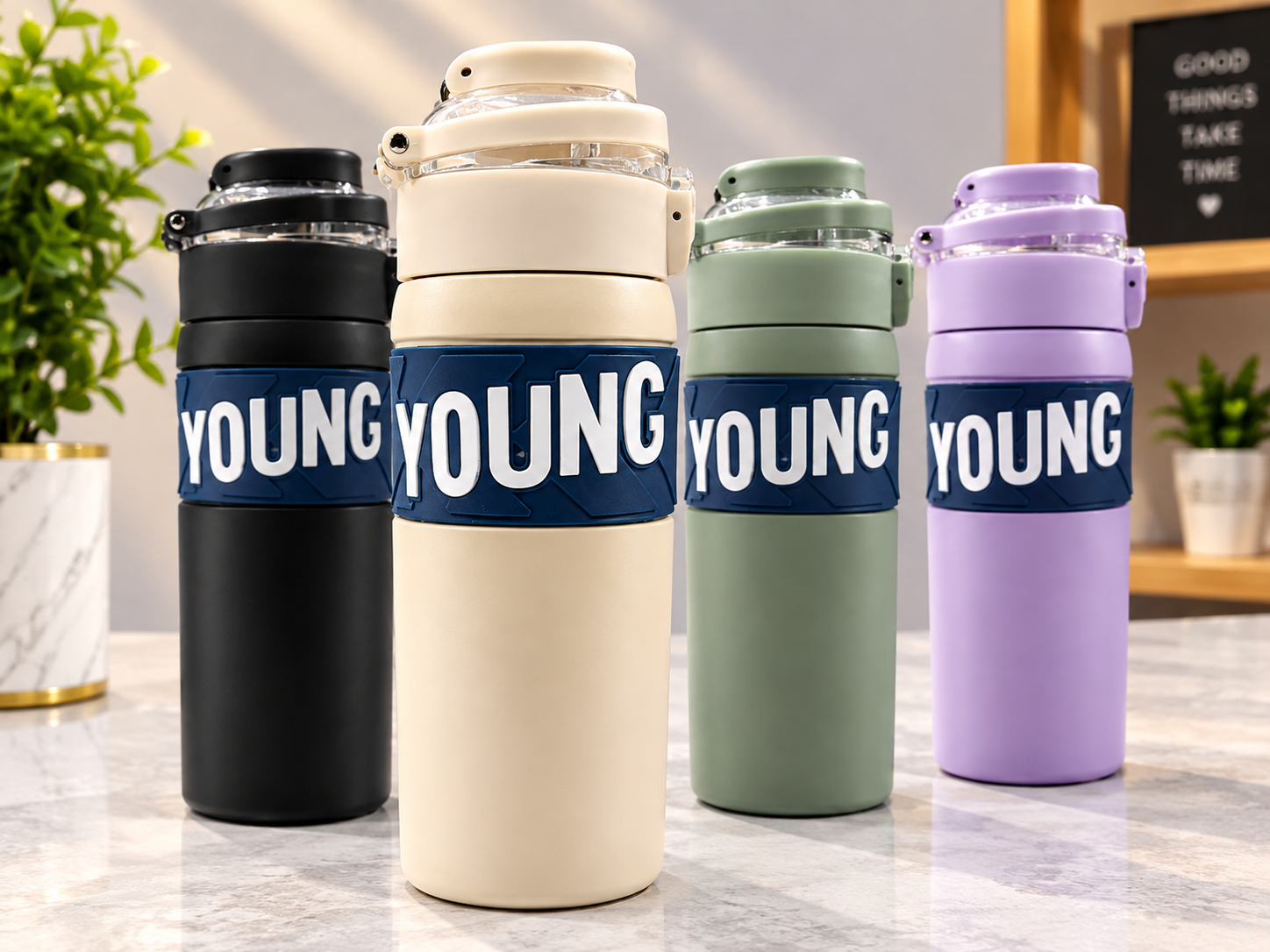 Double Wall Insulated Water Bottle