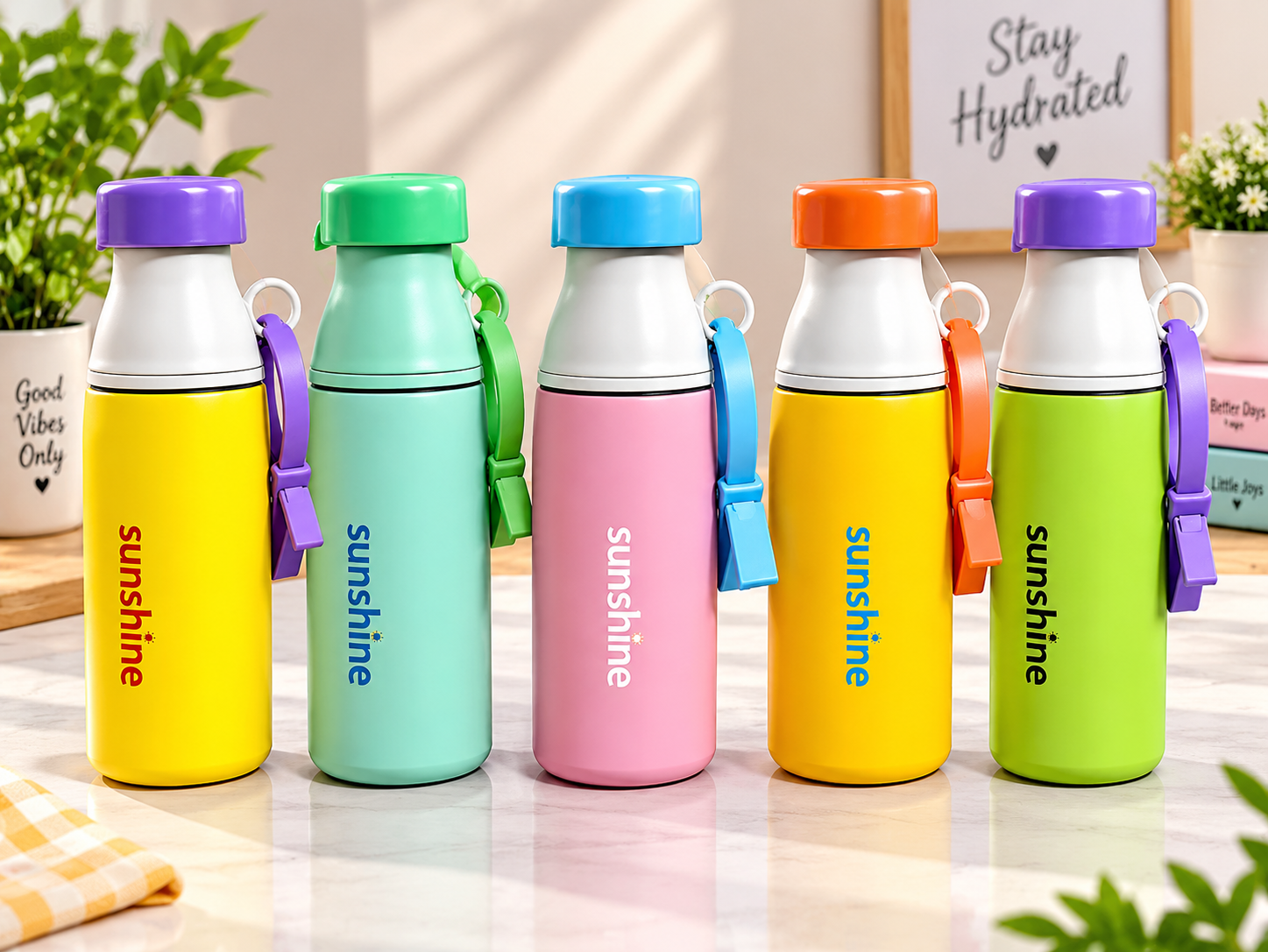 Leakproof Stainless Steel Water Bottle