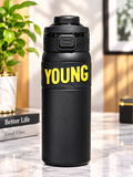 Premium Insulated Stainless Steel Water Bottle for Work School Travel & Everyday Hydration